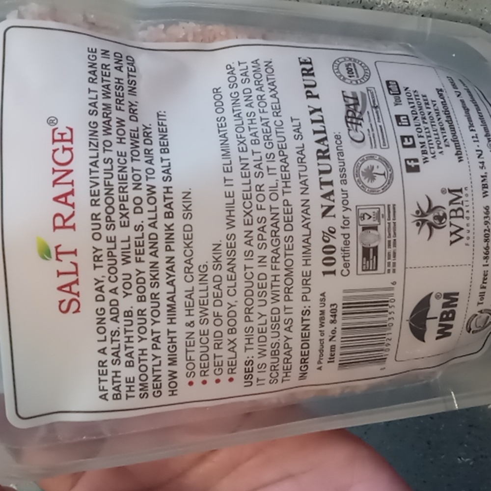 ๐ Himalayan Pink salt Bath Salt - Picture 5 of 8